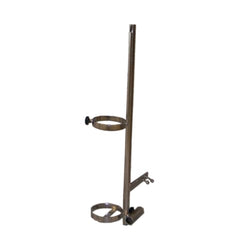 MARKET LEB O2 Tank Holder • Stainless steel construction, holds E-size tank EACH ML12408