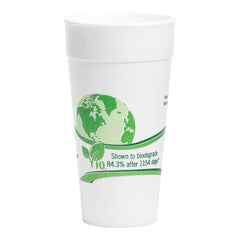 WinCup®20 oz. Polystyrene Drinking Cup White Disposable SL/CS MK-1240968