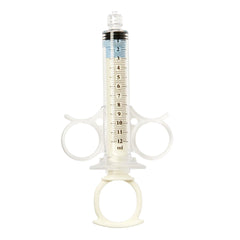 Control Syringe Medline High-Pressure 12 mL Luer Lock Tip Without Safety TR/FR FIXED MALE LL W/O RES 12ML (10/BX) MK-1241579