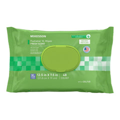 Flushable Personal Wipe McKesson Soft Pack Scented 48 Count W/LID (48/PK 12PK/CS) MK-1241746