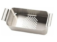 Ultrasonic Cleaning Basket 6 X 9 Inch, Stainless Steel, Perforated Bottom, Solid Sides EACH MK-1242428