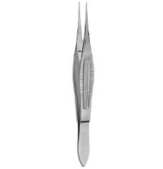 Tying Forceps V. Mueller® 4-1/8 Inch Length OR / Surgical Grade German Stainless Steel NonSterile NonLocking Thumb Handle Straight Delicate, Smooth Tips EACH MK-1242626