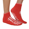 Slipper Socks Halyard Unisex Adult One Size Fits Most Double Tread Single Patient Use Orange MK-1290610