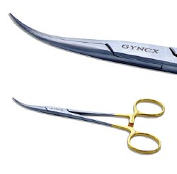 Hormonal Implant Dissecting Forceps Villa™ Curved, Ratchet Lock 8 Inch Length Surgical Grade Each MK-1244035