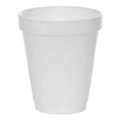 6 oz. Styrofoam Drinking Cup White Disposable WinCup® DRINK STYRO FOAM 6OZ (1000/CS) MK-1244558