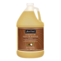 Massage Treatment Bon Vital' Coconut 1 gal. Jug Unscented Oil MK-1244892