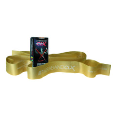 Exercise Resistance Band with Loops TheraBand® CLX™ Gold 5 Foot Length Max Resistance (3/CS) MK-1244966