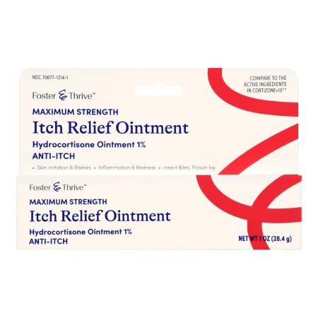 McKesson Brand Itch Relief Foster & Thrive™ 1% Strength Ointment 1 oz. Tube - 1245001