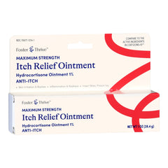 McKesson Brand Itch Relief Foster & Thrive™ 1% Strength Ointment 1 oz. Tube - 1245001
