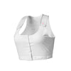 Post-Surgical Bra Larissa 44 to 48 Inch Chest 2X-Large White Front Hook and Loop Closure Drain Tabs  MK-1245486