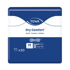 Incontinence Brief TENA Dry Comfort™ Adult Medium Unisex Disposable Moderate Absorbency (20/PK 4PK/CS) MK-1245724