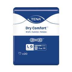 Incontinence Brief TENA Dry Comfort™ Adult Large Unisex Disposable Moderate Absorbency  (20/PK 4PK/CS) MK-1245725