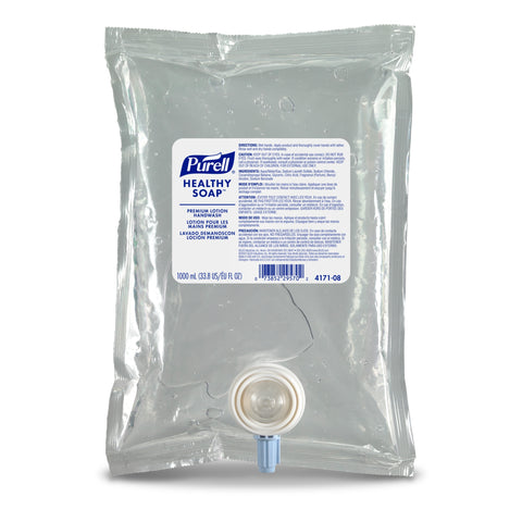 Soap Purell® Healthy Soap™ Lotion 1,000 mL Dispenser Refill Bag Waterfall Scent (8/CS) MK-1245778
