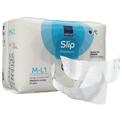 Incontinence Brief Abena Slip Flexi Fit Adult Medium / Large Unisex Disposable Moderate Absorbency  PREM M1-L1 MED/LG (27/PK 4PK/CS) MK-1246189