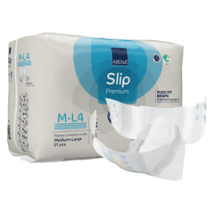 Incontinence Brief Abena Slip Flexi Fit Adult Medium / Large Unisex Disposable Heavy Absorbency  PREM M4-L4 MED/LG (21/PK 4PK/CS) MK-1246192