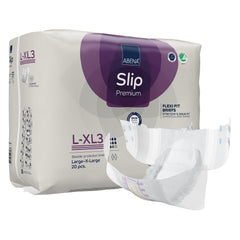 Incontinence Brief Abena Slip Flexi Fit Adult Large / X-Large Unisex Disposable Heavy Absorbency  PREM L3-XL3 LG/XLG (20/PK 4PK/CS MK-1246195