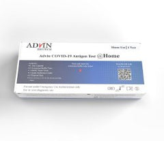 Respiratory Test Kit Advin COVID-19 Antigen Test 24 Tests KIT OF 24 MK-1246566