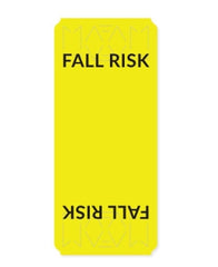 Color Coded Wrap Ident-Alert® Wrap Around Alert Adhesive Fall Risk  IDENT-ALERT FALL RISK YLW (250/BX) MK-1246674