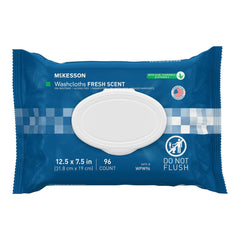 McKesson Personal Cleansing Wipe McKesson Soft Pack Scented 96 Count - 1246810