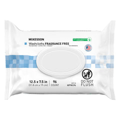 Personal Cleansing Wipe McKesson Soft Pack Unscented 96 Count W/DSPN LID UNSCENTED (96/PK 6PK/CS) MK-1246812