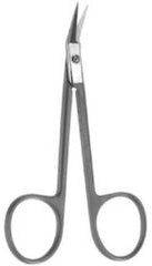 Stitch Scissors Snowden-Pencer® O'Brien 3-3/4 Inch Length OR / Surgical Grade German Stainless Steel NonSterile Finger Ring Handle Angled to Side Sharp Tip / Sharp Tip EACH MK-1246889