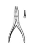 Extraction Pliers Sklar® 7 Inch Length Tungsten Carbide / Stainless Steel 2 mm Cross-Serrated Flat Nose Tips Each MK-1246927