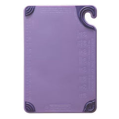 Cutting Board Allergen Saf-T-Zone™ Plastic 18 X 12 X 1/2 Inch SAF-T-GRIP ALLERGEN PUR 12"X18"X0.5" MK-1248148