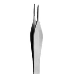 Splinter Forceps V. Mueller™ Feilchenfeld 4-1/2 Inch Length OR / Surgical Grade Stainless Steel NonSterile NonLocking Thumb Handle Straight Delicate, Pointed Serrated Tips with Groove EACH MK-1248245