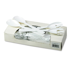 McKesson  Serving Forks / Spoons Set Plastic FORKS/SPOONS (48/CT) MK-1249077