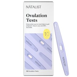 Reproductive Health Test Kit Natalist® LH Ovulation Predictor 10 Tests CLIA Waived KIT OF 1 MK-1249136