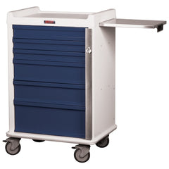 MARKET LAB Standard MRI Cart, 6-Drawer with Breakaway Lock EACH ML12495
