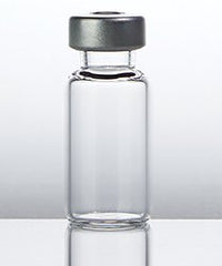 Sterile Empty Vial (SEV) Borosilicate Glass 2 mL Stopper Cap PACK OF 25 MK-1249678