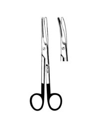 Dissecting Scissors Sklarhone™ SuperCut Mayo 6-3/4 Inch Length OR / Surgical Grade German Stainless Steel NonSterile Finger Ring Handle Curved Blunt Tip / Blunt Tip EACH MK-1249712