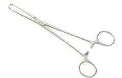 Tissue Forceps Euro-Med® Allis 6 Inch Length OR / Surgical Grade German Stainless Steel NonSterile Locking Finger Ring Handle Straight 4 X 5 Teeth EACH MK-1250646