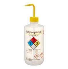 Safety Wash Bottle Nalgene™ Right-to-Know Isopropanol Label / Narrow Mouth LDPE / Polypropylene 500 mL (16 oz.) PACK OF 6 MK-1251518