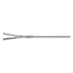 Grasping Forceps Insert AdTec® 12-1/5 Inch Length OR / Surgical Grade Stainless Steel NonSterile Without Handle Straight Serrated Tips with Longitudinal Groove EACH MK-1251594