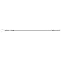 Monopolar Grasping Forceps Insert AdTec® Mixter 12-1/5 Inch Length OR / Surgical Grade Stainless Steel NonSterile Without Handle Angled 90° Serrated Tips EACH MK-1251661