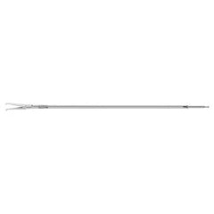 Monopolar Grasping Forceps Insert AdTec® Mixter 12-1/5 Inch Length OR / Surgical Grade Stainless Steel NonSterile Without Handle Angled 90° Serrated Tips EACH MK-1251661