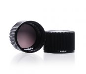 Kimble® Vial Closure Phenolic / PTFE Liner Screw Cap Black For 24-400 Threaded Vials NonSterile CASE OF 144 MK-1251850