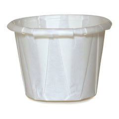 McKesson  0.75 oz. Paper Souffle Cup White Disposable PORTN  SL/CS MK-1251879