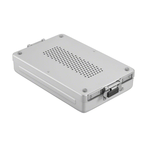 Sterilization Container with Lid SterilContainer™ 65 X 190 X 312 mm OD, 39 X 176 X 277 mm ID DENTAL QUARTER-SZ LID & PERF BOTTOM 312X190X65MM MK-1251926