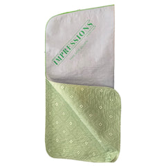 Reusable Underpad Impressions™ by Beck's Classic® 34 X 36 Inch Moderate Absorbency  DIAMOND RUSBL 34"X36" (2/PK 6PK/CS) MK-1252475