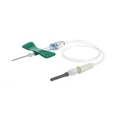 Blood Collection Set 21 Gauge 3/4 Inch Needle Length Safety Needle 7-1/2 Inch Tubing Sterile CASE OF 1080 MK-1252490