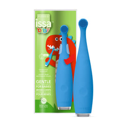 Sonic Toothbrush ISSA™ baby Bubble Blue Dino Ages Birth to 4 Years Silicone MK-1252887