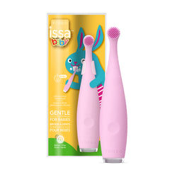 Sonic Toothbrush ISSA™ baby Pearl Pink Bunny Ages Birth to 4 Years Silicone  BABY SONIC BUNNY PEARL PNK MK-1252888