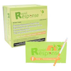 Drug Identification Test Kit Rapid Response™ Benzodiazepine (BZO) 100 Tests For Forensic Use Only KIT OF 100 MK-1253071