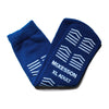 Slipper Socks McKesson Unisex Adult X-Large Single Tread Single Patient Use Royal Blue MK-1253290
