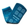 Slipper Socks McKesson Unisex Adult One Size Fits Most Single Tread Single Patient Use Teal MK-1253293