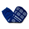 Slipper Socks McKesson Unisex Adult Bariatric / X-Wide Double Tread Single Patient Use Royal Blue MK-1253296