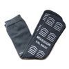 Slipper Socks McKesson Unisex Adult 2X-Large Double Tread Single Patient Use Gray MK-1253297